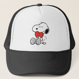 Casquette cacahuètes   Saint Valentin   Snoopy Heart Hug
