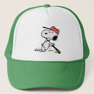 Casquette cacahuètes   Snoopy at Bat
