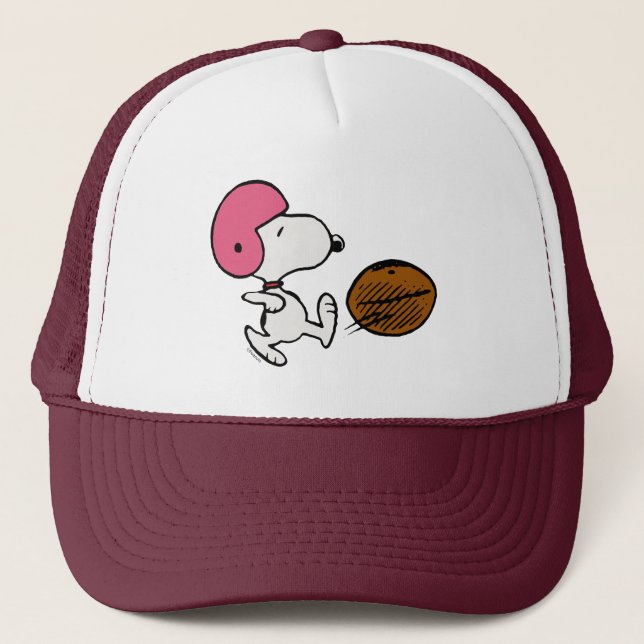 Casquette cacahuètes | Snoopy Football Kicker (Devant)