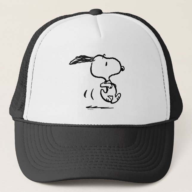 Casquette cacahuètes | Snoopy Running (Devant)