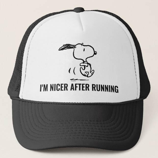 Casquette cacahuètes | Snoopy Running (Devant)