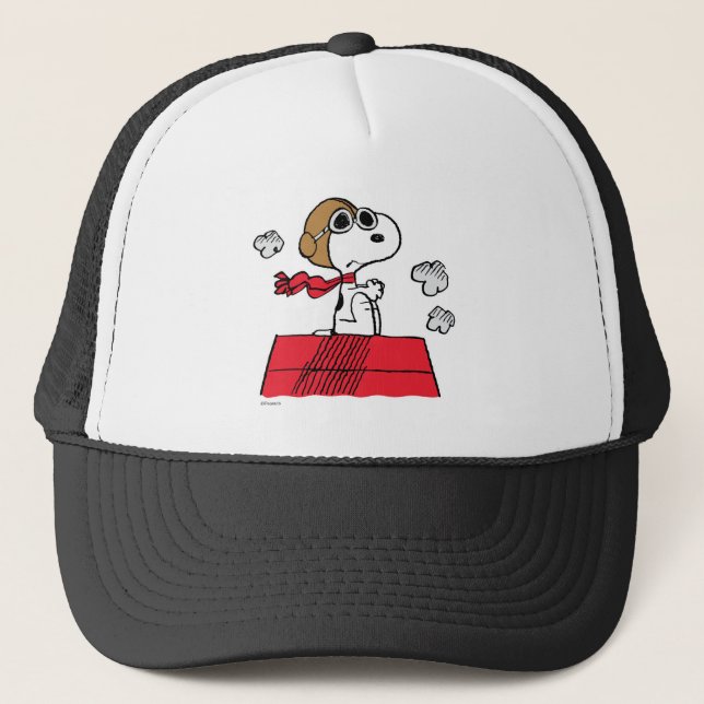 Casquette cacahuètes | Snoopy the Flying Ace (Devant)