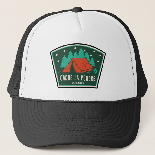 Casquette Cache La Poudre Wilderness Colorado Camping (Devant)