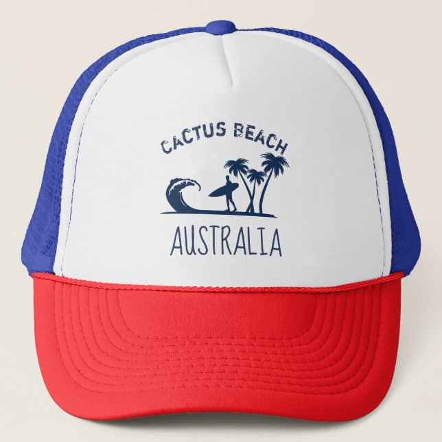 Casquette Cactus Beach Surf Australie (Devant)