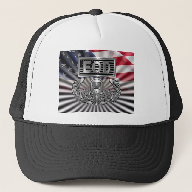 Casquette Cadeau commémoratif «EOD senior» (Devant)
