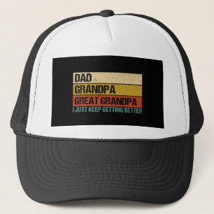 Casquette Cadeau de Fête des pères pour hommes de grand-enfa