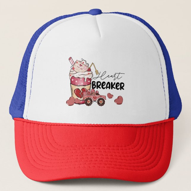 Casquette Cadeau de la Saint-Valentin | Briseur de cœur (Devant)