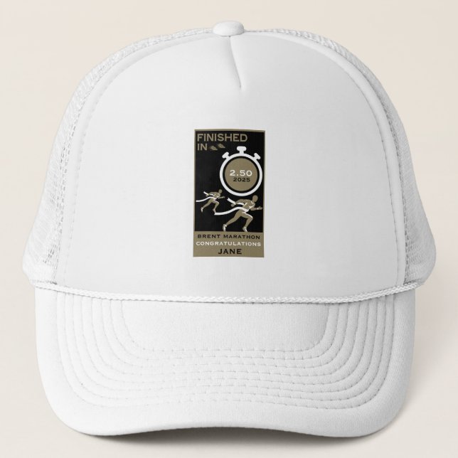 Casquette Cadeau de l'organisateur d'événements Marathon (Devant)