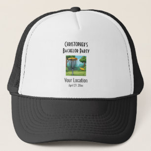 Casquette Cadeau de mariage de golf sur disque pour enterrem