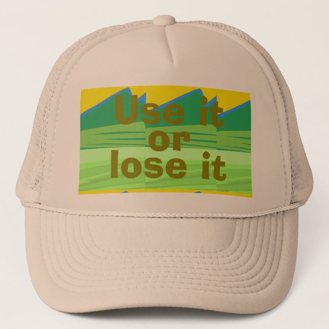 Casquette Cadeau de Noël à utiliser ou à perdre (Devant)