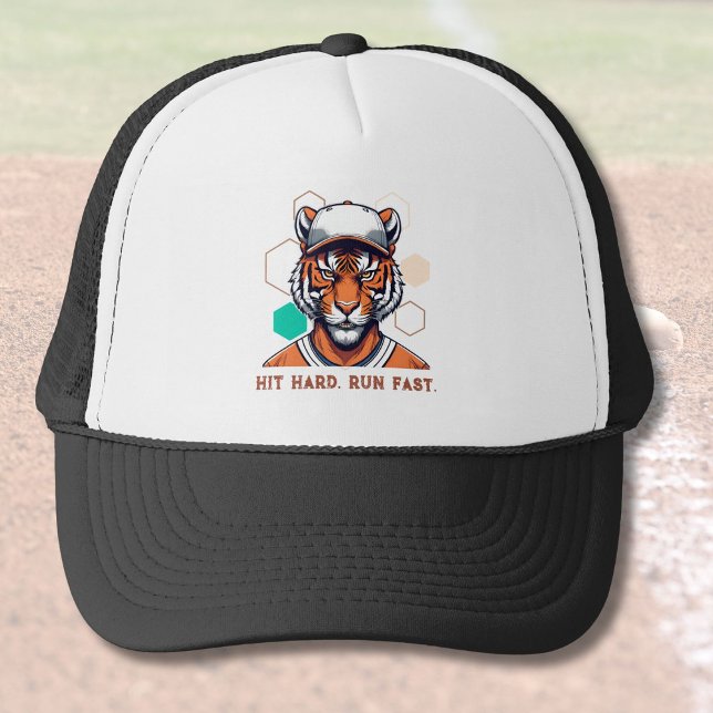 Casquette Cadeau de Tigre cool pour les joueurs de baseball  (Cool Tiger Gift for Baseball Players Lover Coaches)