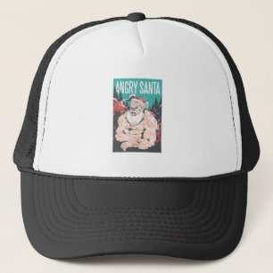 Casquette Cadeau d'homme de sport de gym de Noël Santa Worko