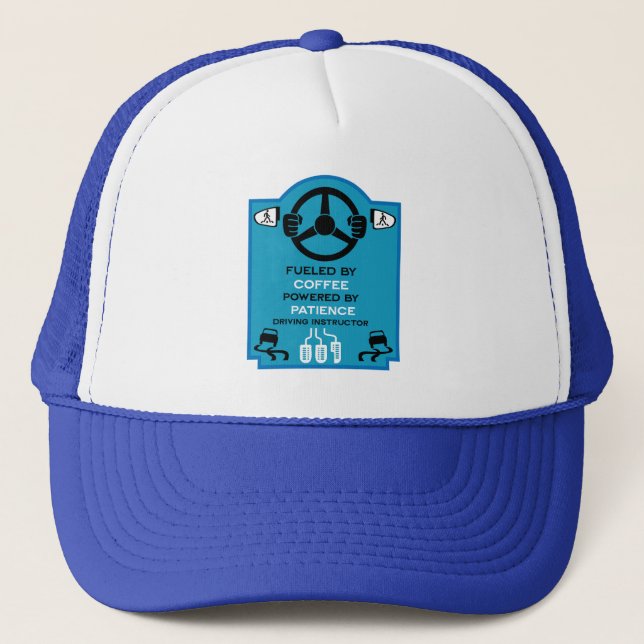 Casquette Cadeau drôle pour moniteur d'auto-école (Devant)