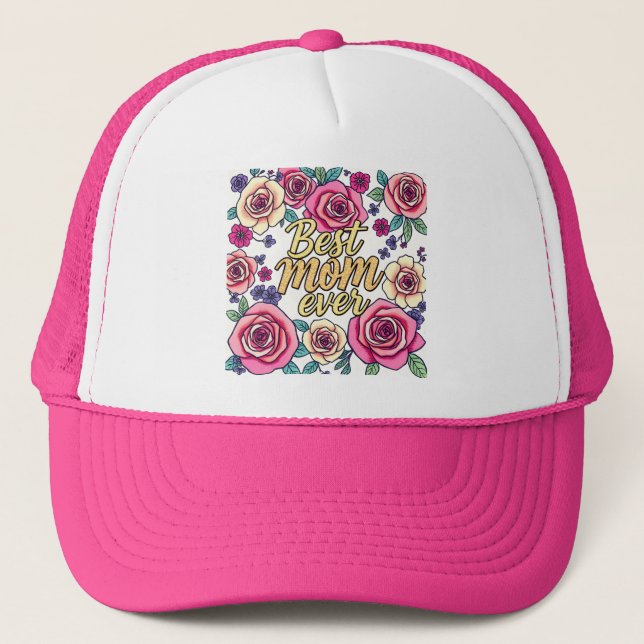 Casquette Cadeau Luxe Floral Moderne Collection (Devant)