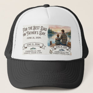 Casquette Cadeau personnalisé "Meilleur Papa" pour la fête d