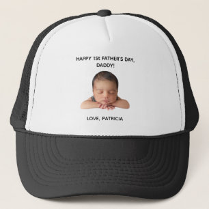 Casquette Cadeau photo personnalisé de la fête du premier pè