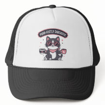 Cadeau pour amateur de café avec bandana de chat c