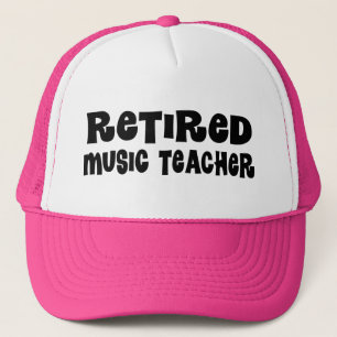 Casquette Cadeau retiré de professeur de musique