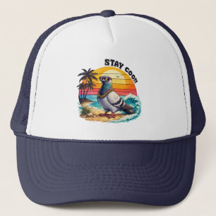Casquette Cadeau Rétro pour Amoureux de Pigeons Cité Colombe