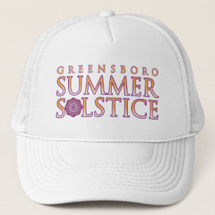 Casquette Cadeau simple du solstice d'été de Greensboro