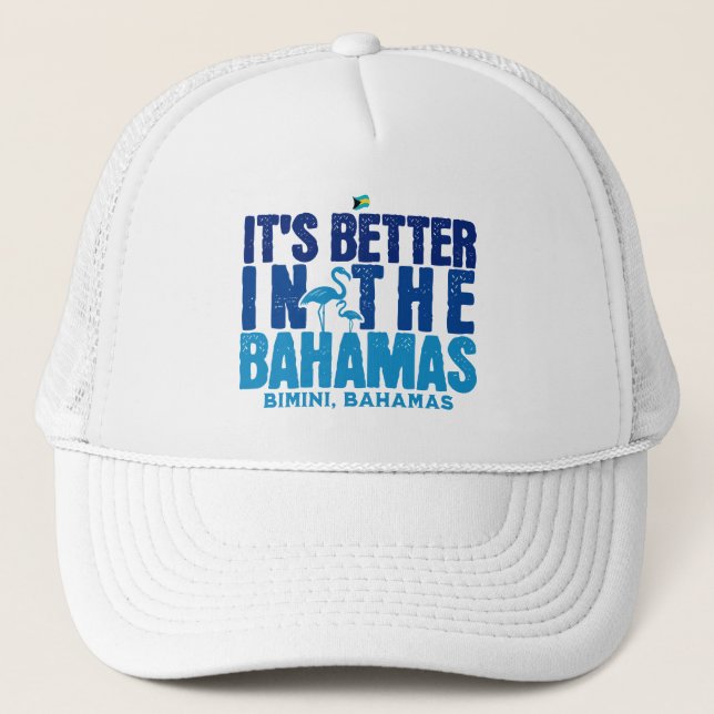 Casquette Cadeau souvenir Bahamas : Bimini Bahamas Cruise (Devant)