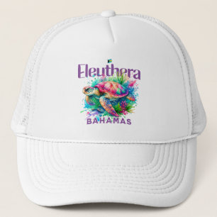 Casquette Cadeau souvenir Bahamas : Eleuthera Bahamas Turtle