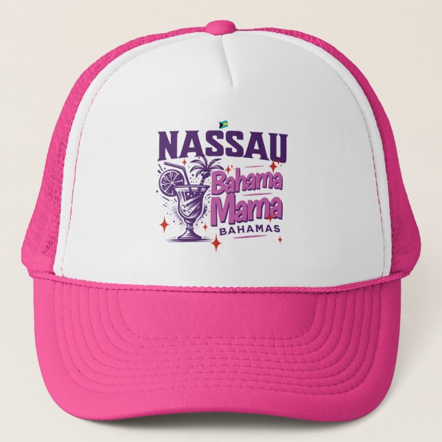 Casquette Cadeau souvenir Bahamas : Nassau Bahamas Bahama Ma (Devant)