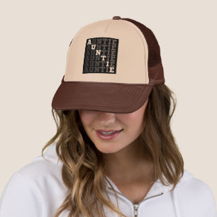 Casquette Cadeau Tante Typographie