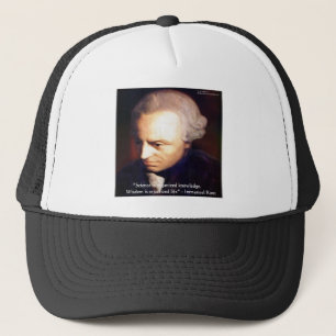 Casquette Cadeaux Citation Immanuel Kant Science Contre Conn