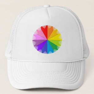 Casquette Cadeaux d'arc-en-ciel de Colorwheel