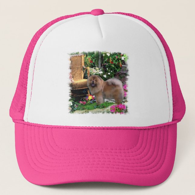 Casquette Cadeaux d'art Chow Chow (Devant)