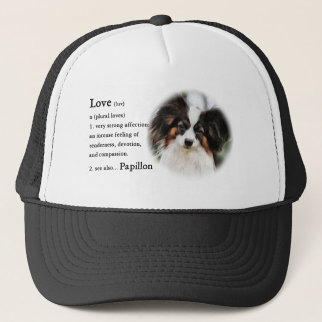 Casquette Cadeaux d'art Papillon (Devant)