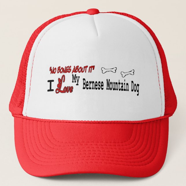 Casquette Cadeaux de chiens de montagne bernois (Devant)