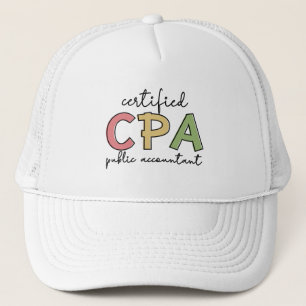 Casquette Cadeaux de comptabilité publique certifiés CPA