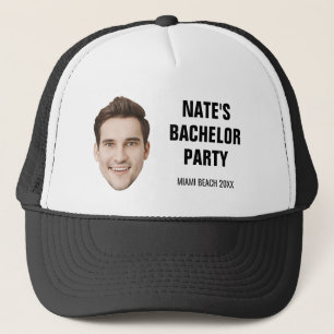 Casquette Cadeaux de fête de Bachelor personnalisés avec le 