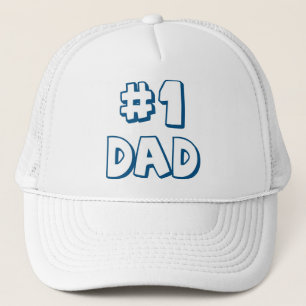 Casquette Cadeaux de fête des pères de papa du numéro un 