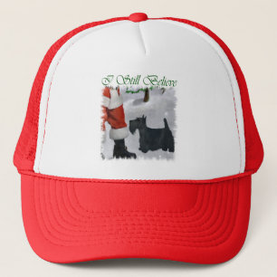 Casquette Cadeaux de Noël écossais Terrier