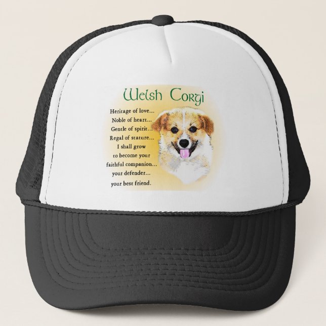 Casquette Cadeaux de Pembroke Welsh Corgi (Devant)