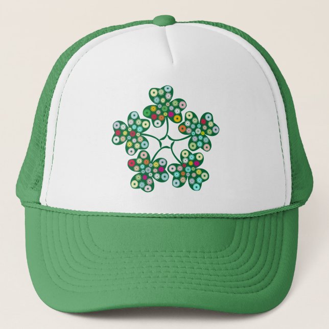 Casquette Cadeaux du jour de St Patrick : L'oxalide petite (Devant)