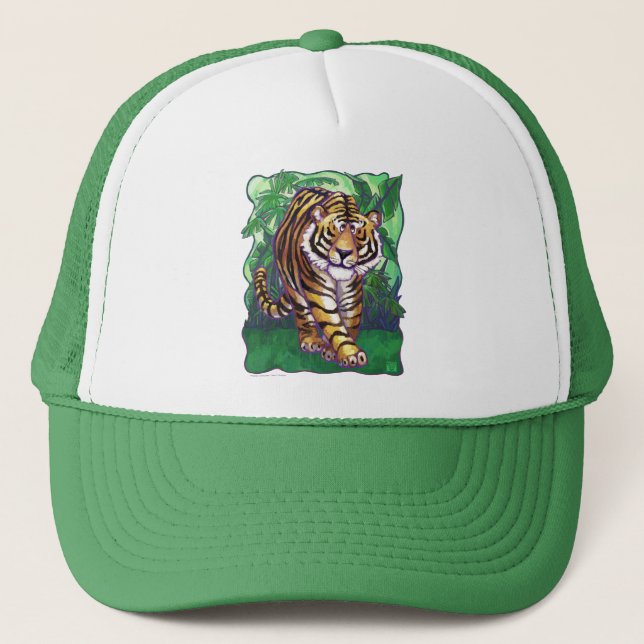 Casquette Cadeaux et accessoires de tigre (Devant)