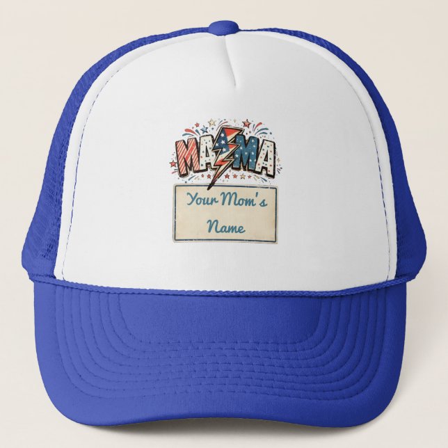 Casquette cadeaux fête des mères - mama  (Devant)