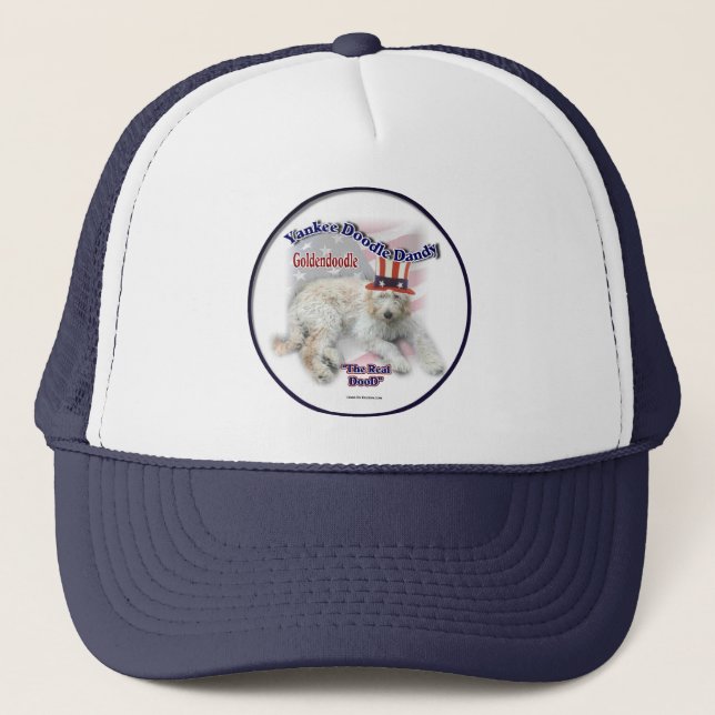 Casquette Cadeaux Goldendoodle (Devant)