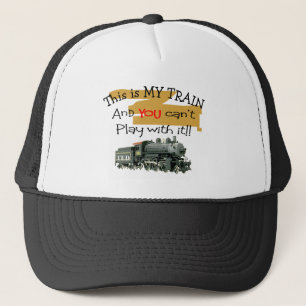 Casquette Cadeaux historiques de train--Énonciations hilare