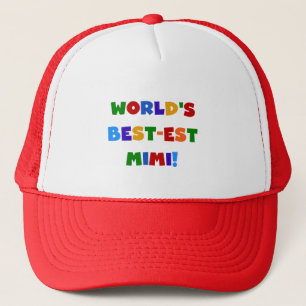 Casquette Cadeaux lumineux de T-shirts des couleurs Mimi du