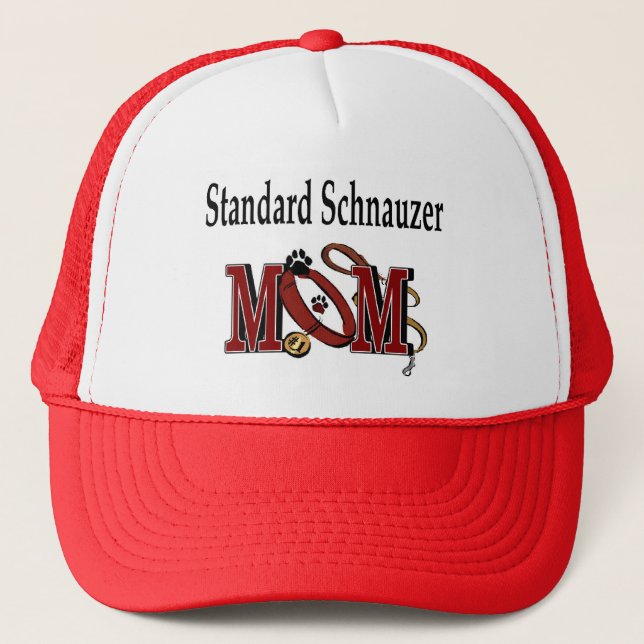 Casquette Cadeaux MOM Schnauzer standard (Devant)
