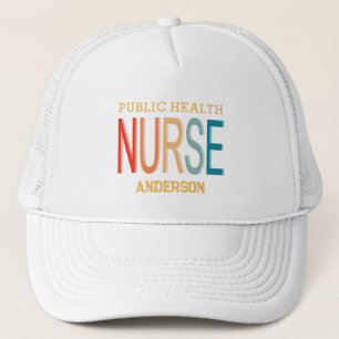 Casquette Cadeaux personnalisés d'infirmière en santé publiq