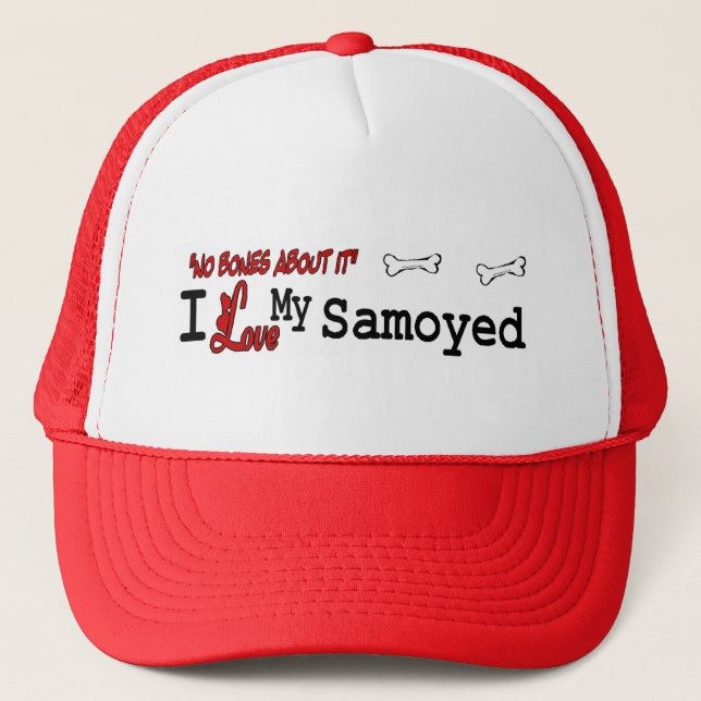 Casquette Cadeaux Samoyés (Devant)