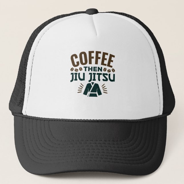 Casquette Café Alors Jiu Jitsu BJJ Jiujitsu (Devant)