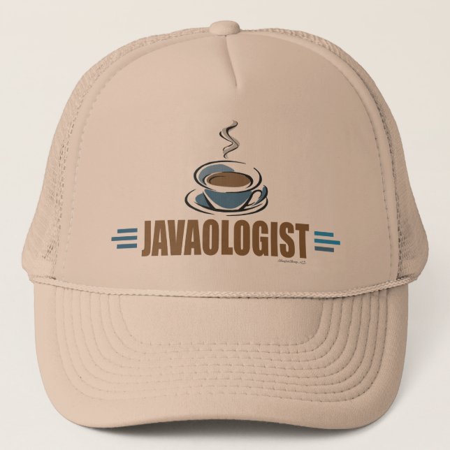 Casquette Café Drôle (Devant)