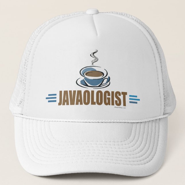 Casquette Café Drôle (Devant)